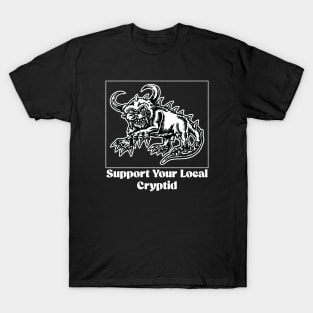 Hodag support your local cryptid - hodag T-Shirt